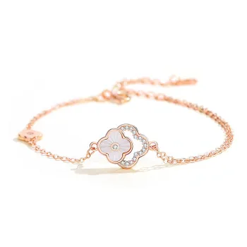 V.WI S925 Silver Bracelets Women's