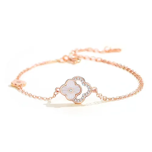 V.WI S925 Silver Bracelets Women's
