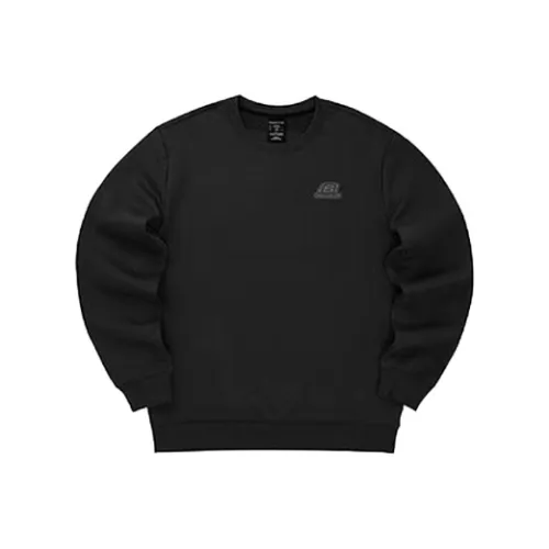 Skechers Colorful Sweatshirts Unisex Carbon Black