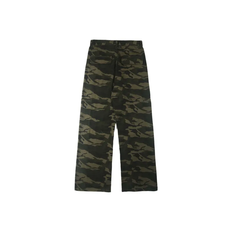 ZWWWZ Cargo Pants Unisex Camouflage-1