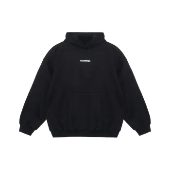Balenciaga Logo Printed Hoodie