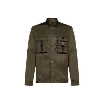 PRADA Shirts Men Brown