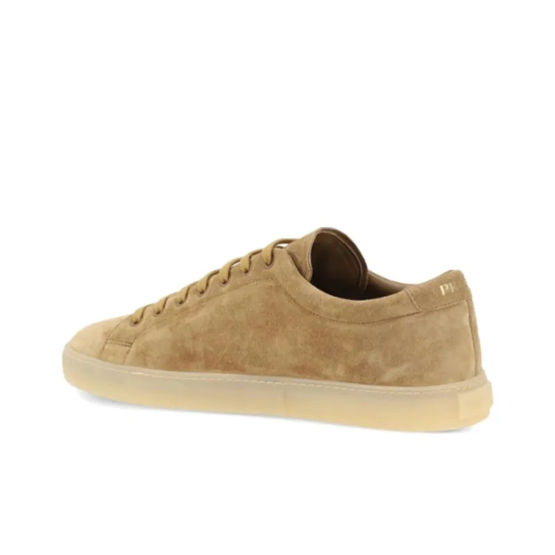 PRADA Low Top Skateboard Shoes Men's Brown-3