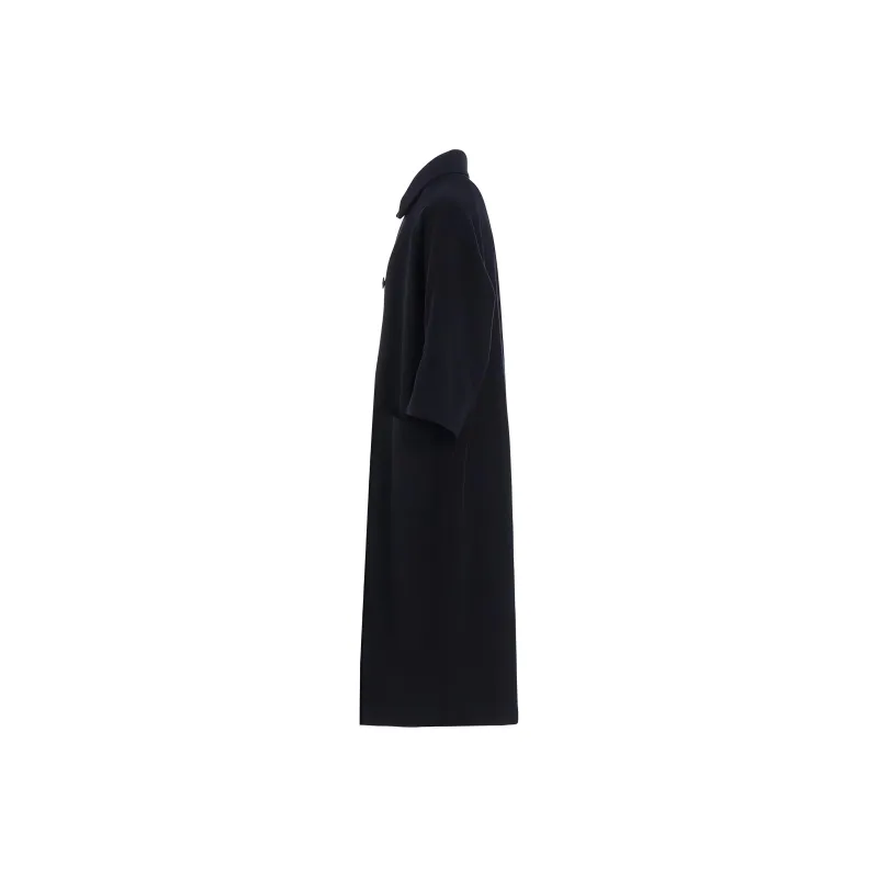 Yohji Yamamoto Mosser Double Breasted Coat-2