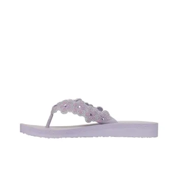 Skechers Meditation Flip Flops Women's Purple