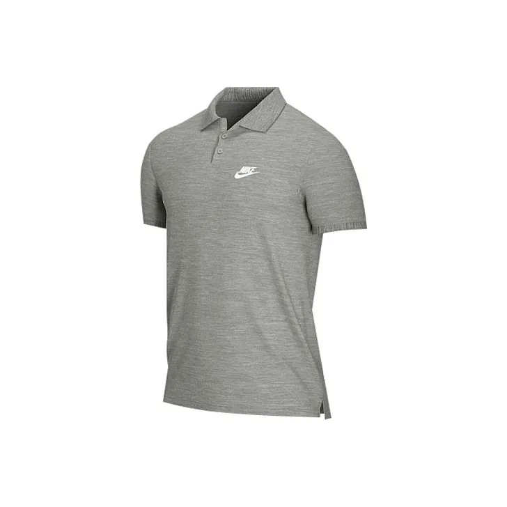 Nike Polo Shirts Men Gray-0