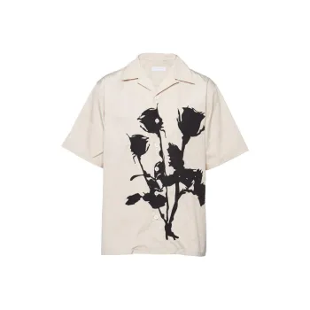 PRADA SS24 Shirt Men's Sandy Beige