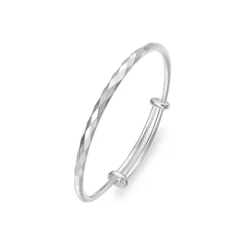 RURA 999 Fine Silver Bangles Women's Silver