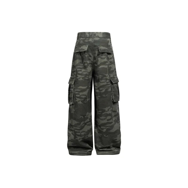 Universal Templates Jeans Unisex Camouflage-1