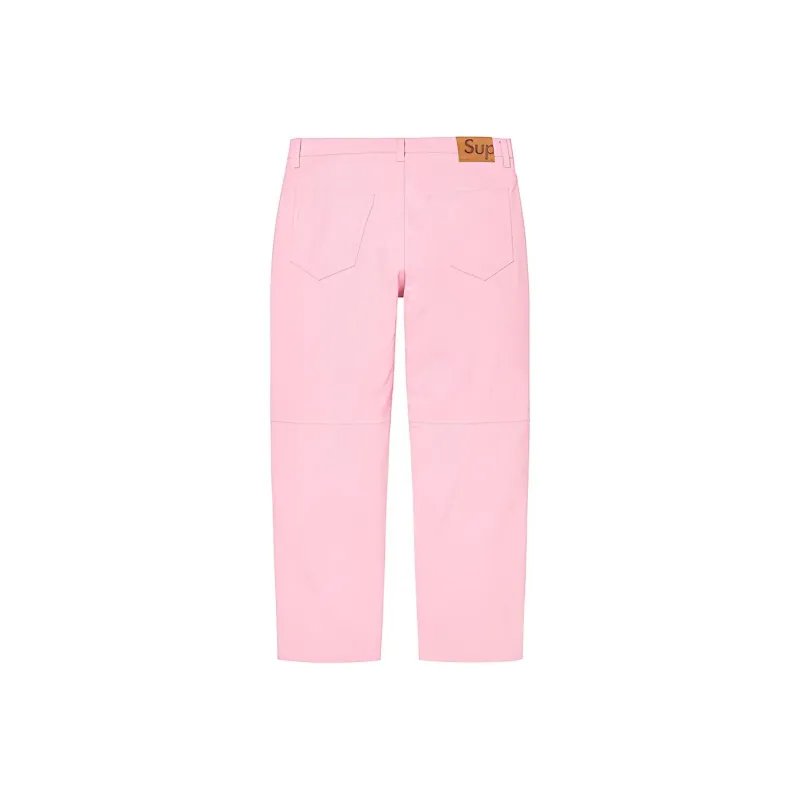 Supreme Leather 5 Pocket Jean-3