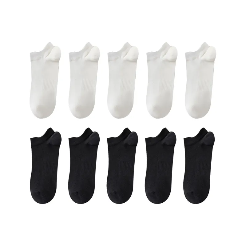 Cotton Gene No Show Socks Men's Combo Set-12