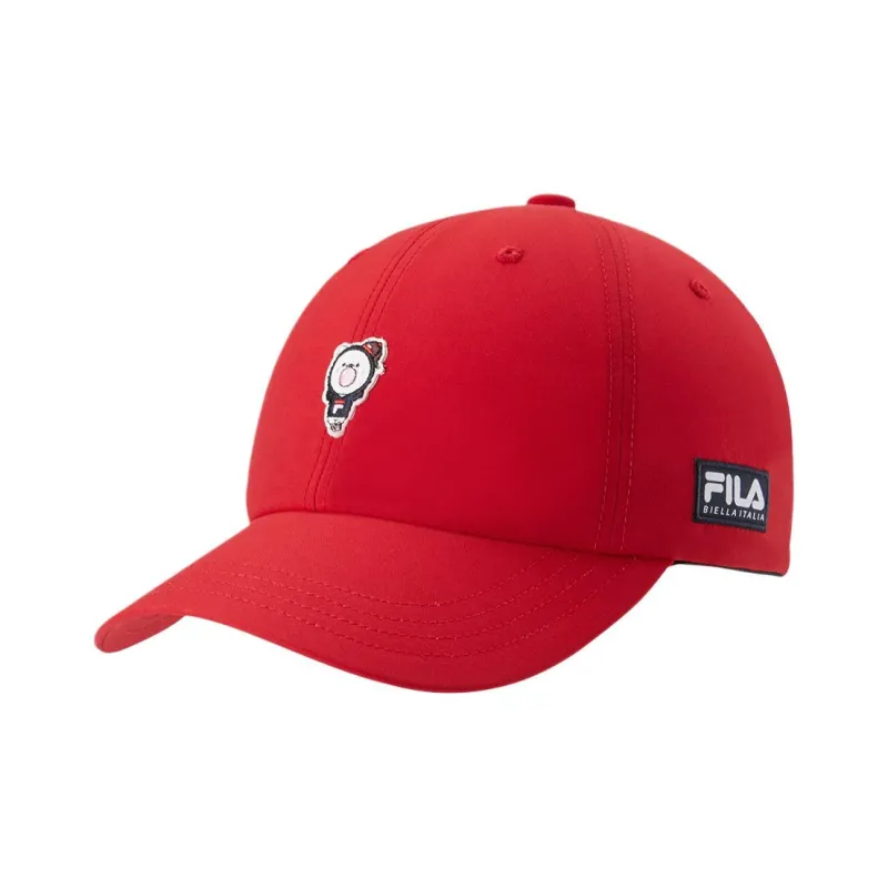 FILA KIDS Polyester Baseball Caps Kids' Fiery Scarlet-0