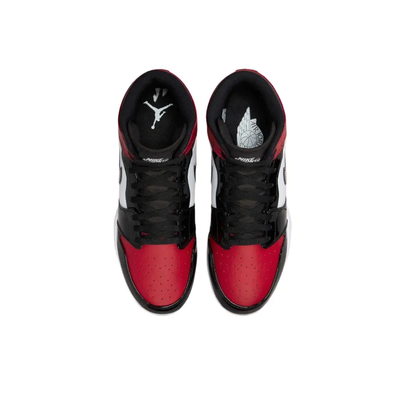 JORDAN 1 Mid Td Cleat Bred Toe-2