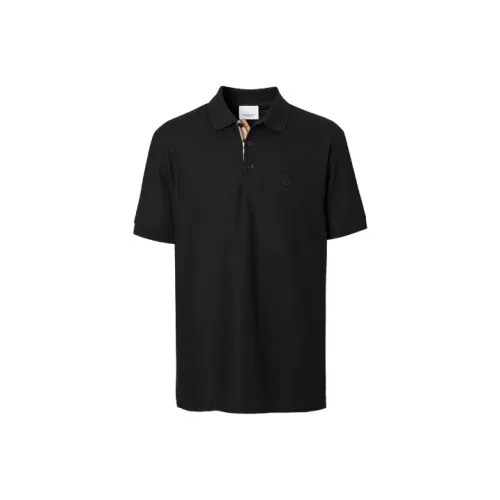 Burberry Monogram Motif Cotton Piqué Polo Shirt
