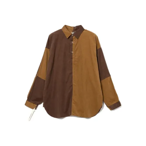 Beams PLUS Mountain Research / Sports Shirt Shirt Men's Brown
