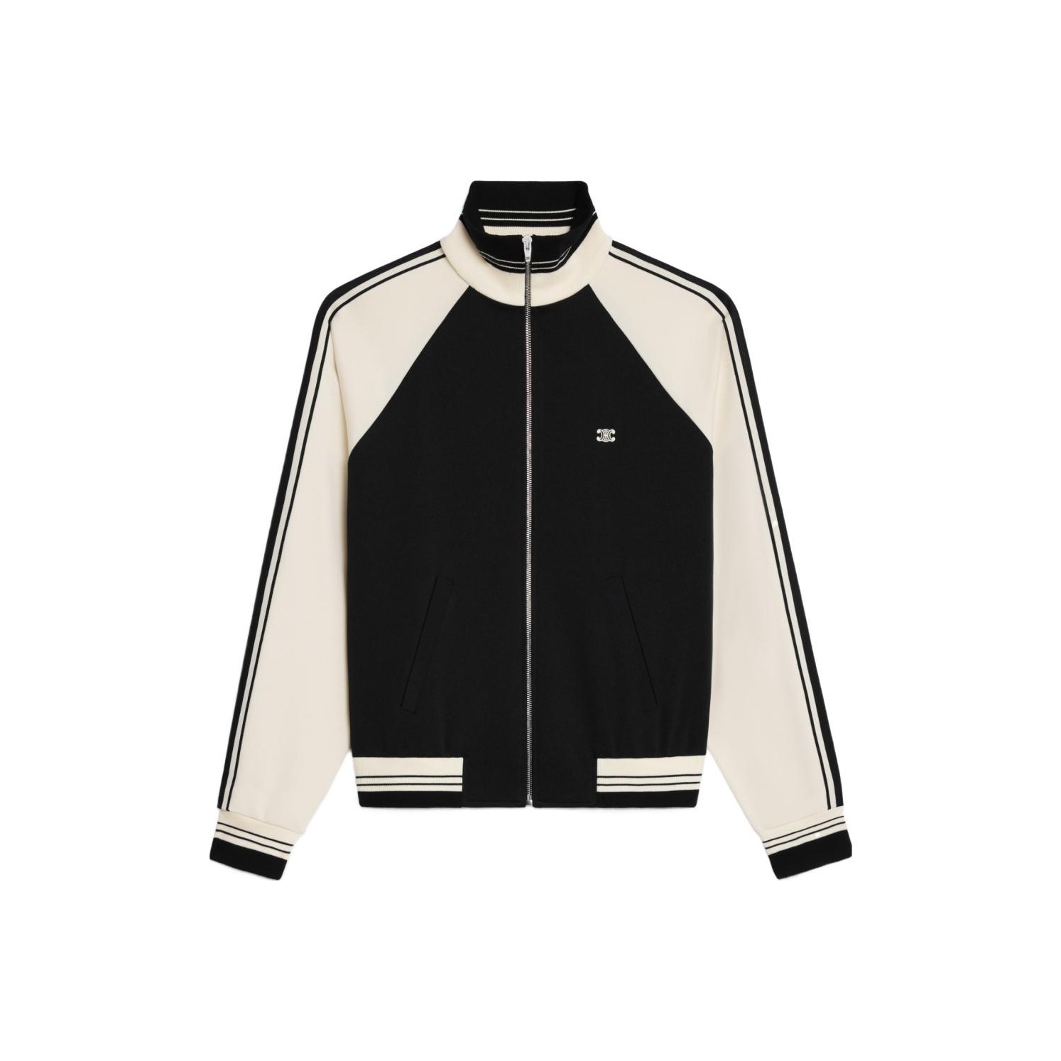 アウターその他 CELINE Triomphe jacket TRIOMPHE CROPPED DOWN JACKET IN LIGHTWEIGHT NYLON