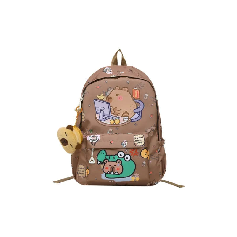 XIANGSU Canvas Backpack Women's Multicolor-25