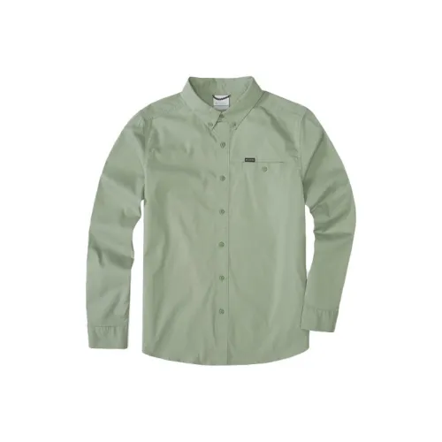 Columbia Shirt Men's Light Green