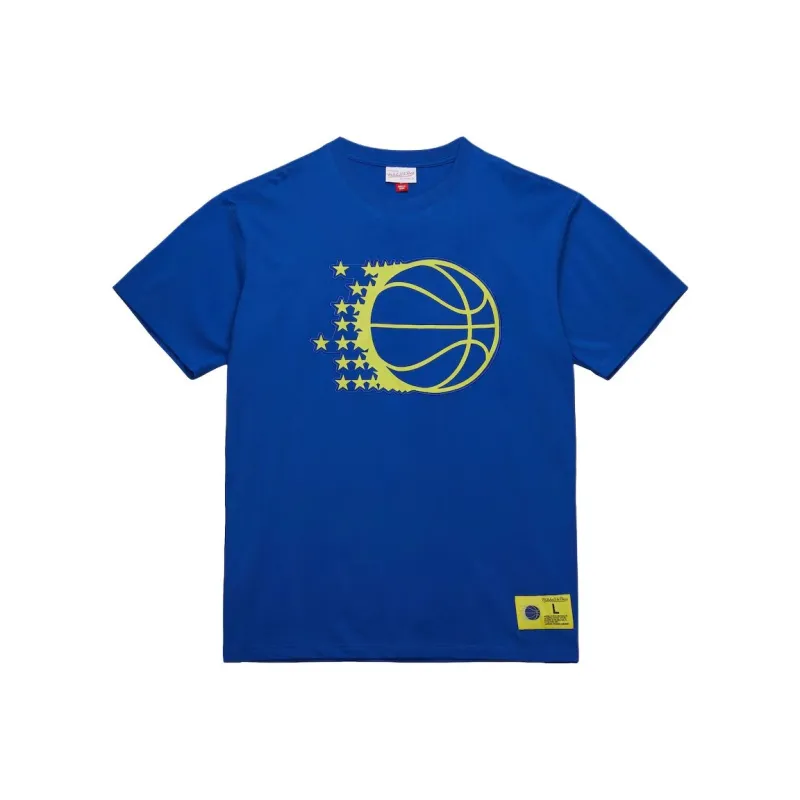 Mitchell & Ness x NBA Orlando Magic Team Neon Nights Premium T Shirt Men's Blue-0