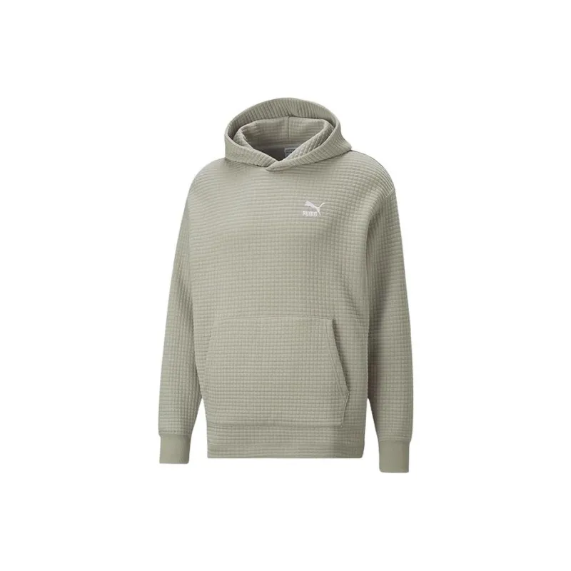 PUMA Sweatshirts Men Olive-0