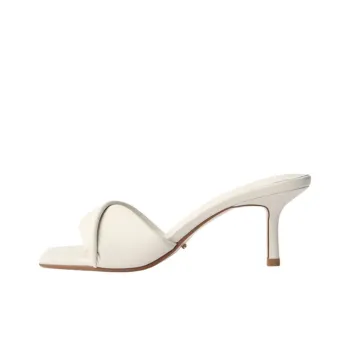 Tony Bianco Slide Slippers Women's Milk White
