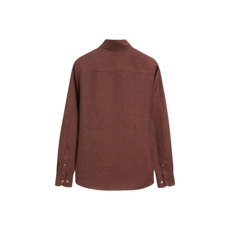 Massimo Dutti Shirts Men Red-1