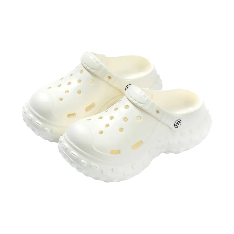 Le Drag Slippers Khaki/Black/White-16