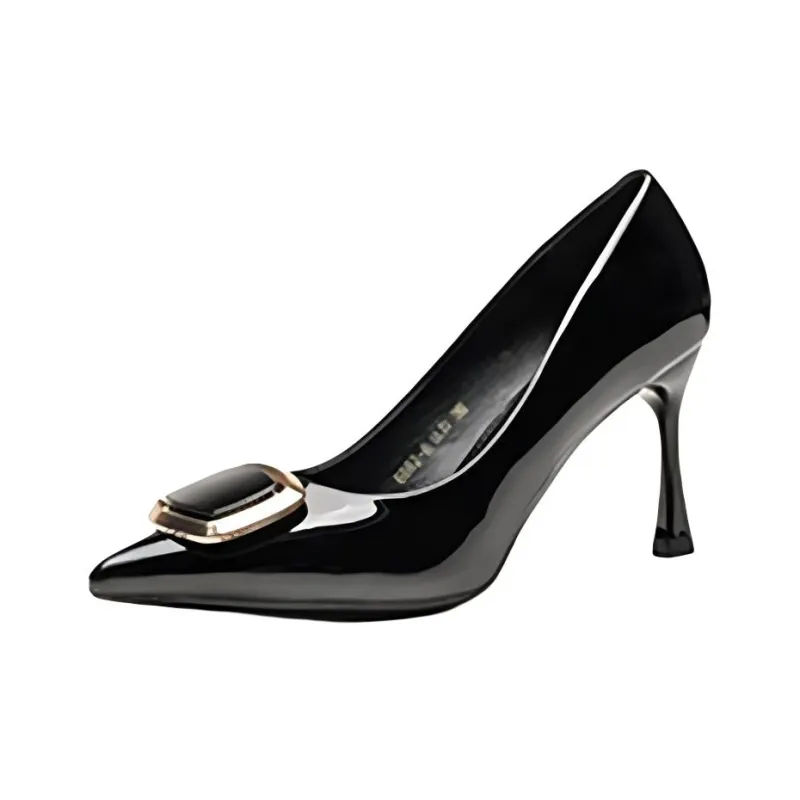 Than Than Me Slim Heel High Heels Women's-4
