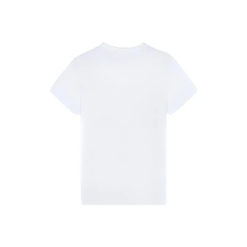 Maison Kitsune Oly Palais Royal Rose Classic T shirt White-1