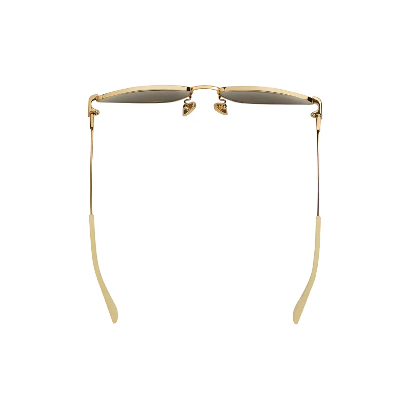 Bottega Veneta Sunglasses Women's Gold/Brown-2