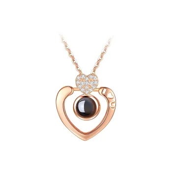 KING TAI FOOK 925 Sterling Silver Necklaces Women's