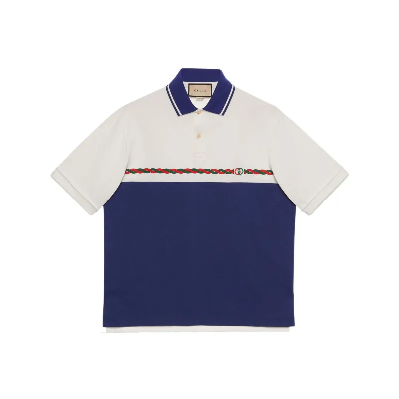 GUCCI Interlocking G Short sleeve Polo Shirt-0