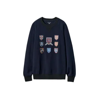 Jw Anderson X UNIQLO Jw Anderson Co-Branded Series Sweatshirts Unisex Navy Blue-69