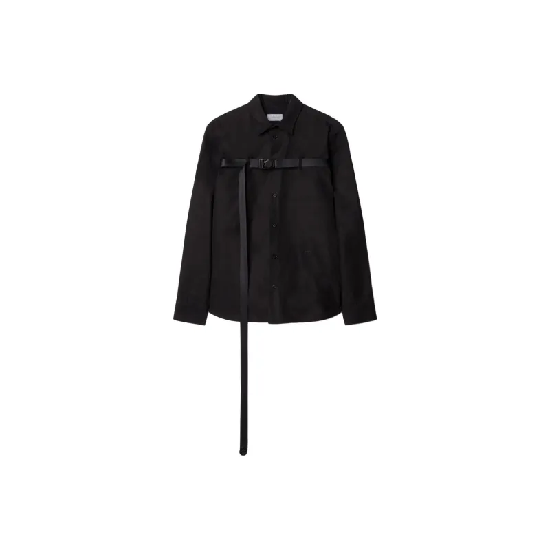 OFF WHITE Buckled Cotton Shirt-0