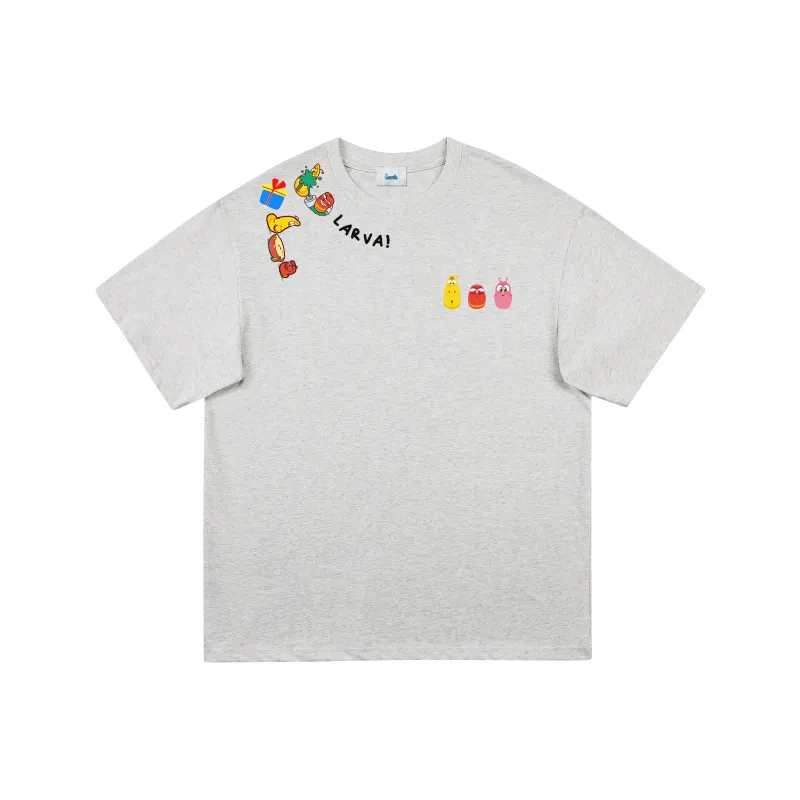 COMIC LARVA T Shirts Unisex-11