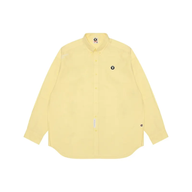 Aape Milo patch Cotton Shirt-6