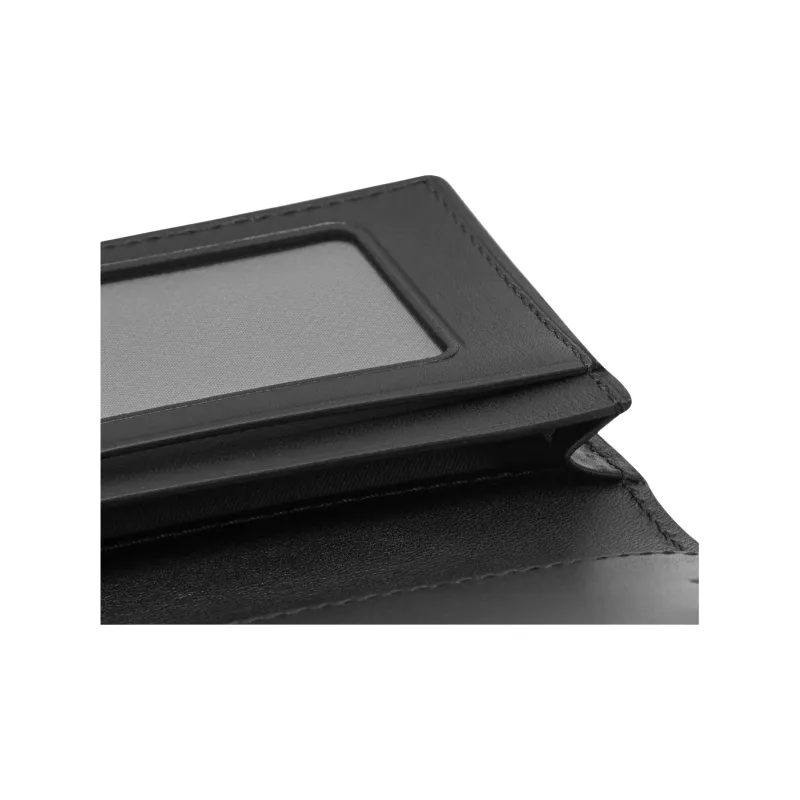 TUMI Leather Coin Purses Wallets Unisex Black-4