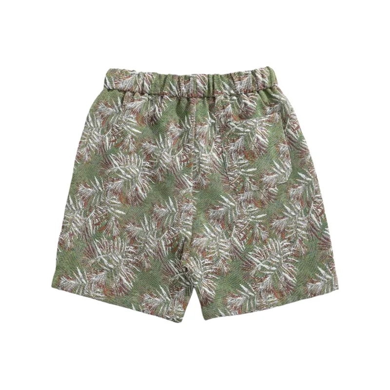 CLOR Casual Shorts Unisex Fiji Green-1