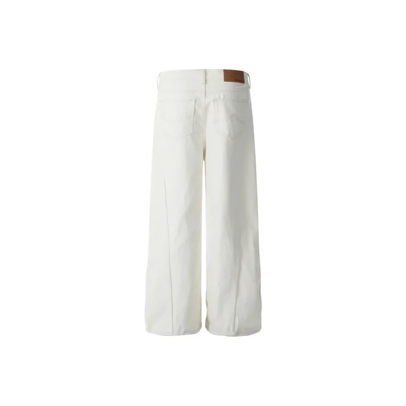 MESUCA Jeans Unisex Symplocaceae White-1
