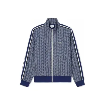 LACOSTE Monogram pattern Long sleeved Sweatshirt