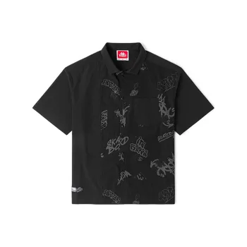 Kappa Shirt, Summer Men's Black