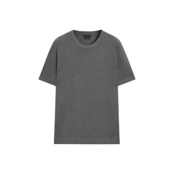 Massimo Dutti T Shirt Men's Light Gray