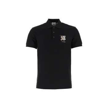 Burberry Polo Shirts Men Black