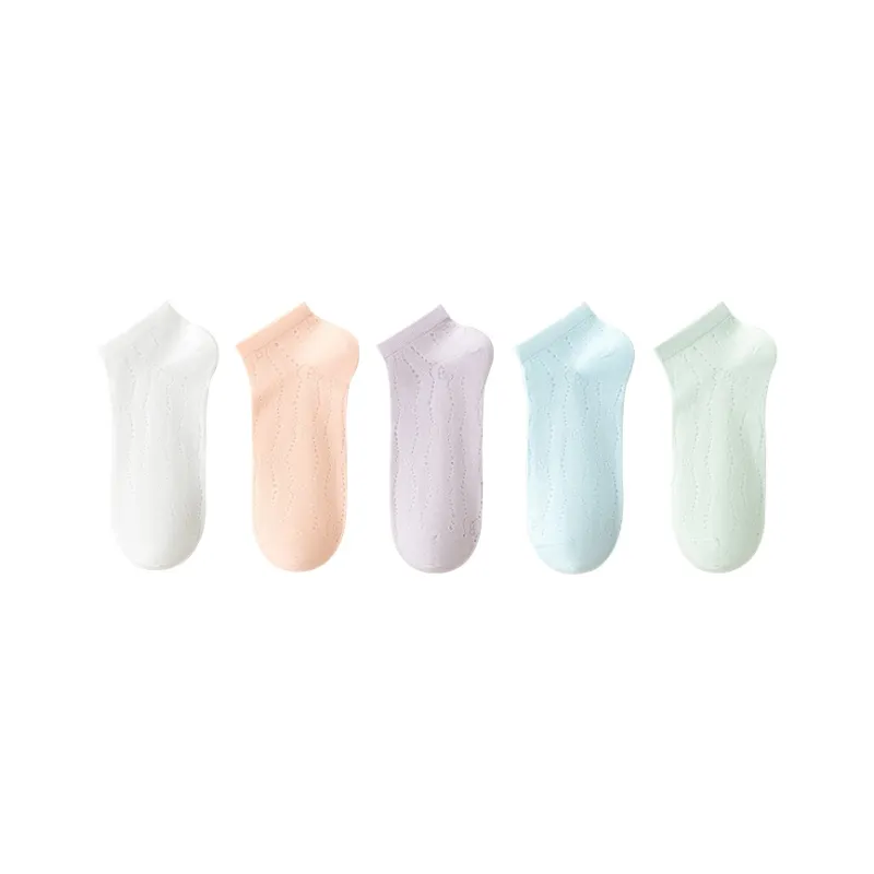 Top Melon No Show Socks Women's 5 Pack-21