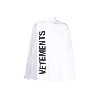 Vetements Shirts Men White