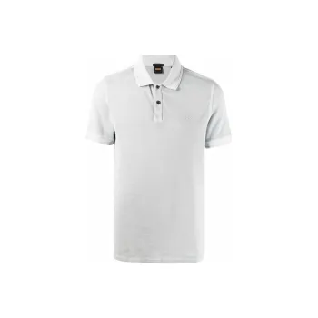 HUGO BOSS Polo Shirts Men Gray