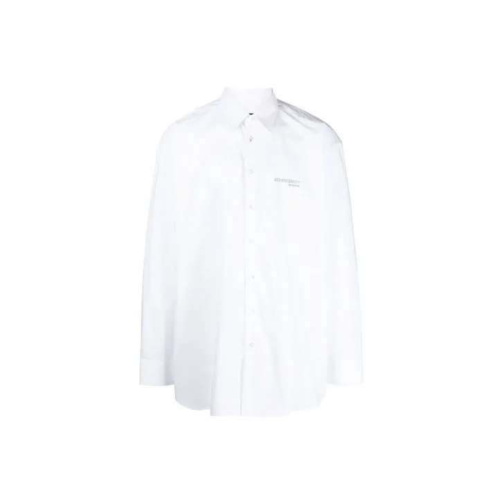RAF SIMONS Shirts Men White-0