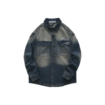 JASONWOOD Cowboy On The Run Shirt Men's Peacock Blue