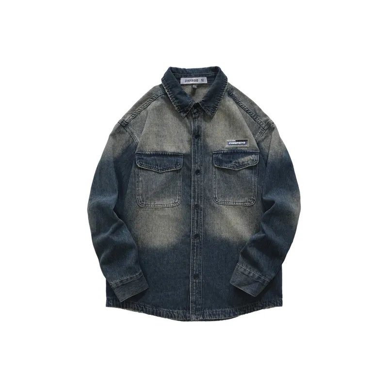 JASONWOOD Cowboy On The Run Shirt Men's Peacock Blue-0