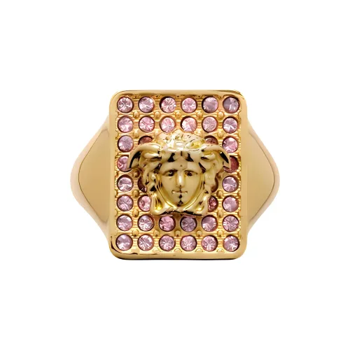 FANSIZHE Crystal Rings Women's Gold